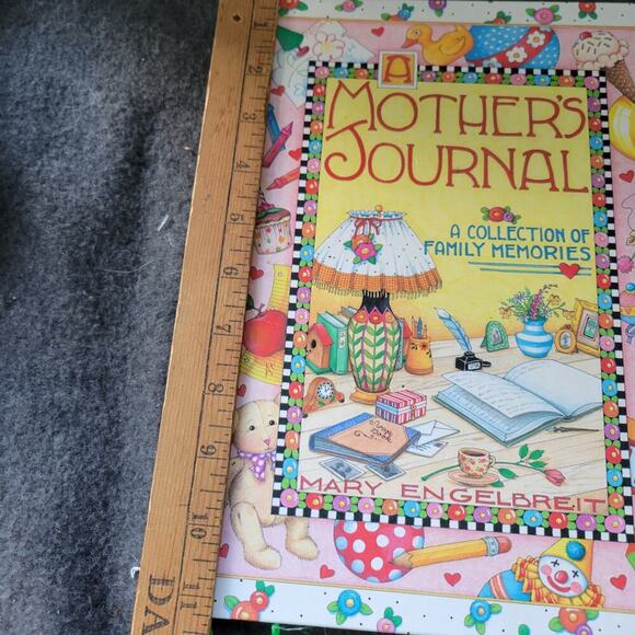 Vintage 1993 Baby Book A Mothers Journal Mary Engelbreit Unused Illustrated - Picture 3 of 13